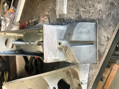 Metal filler used to replace the missing metal